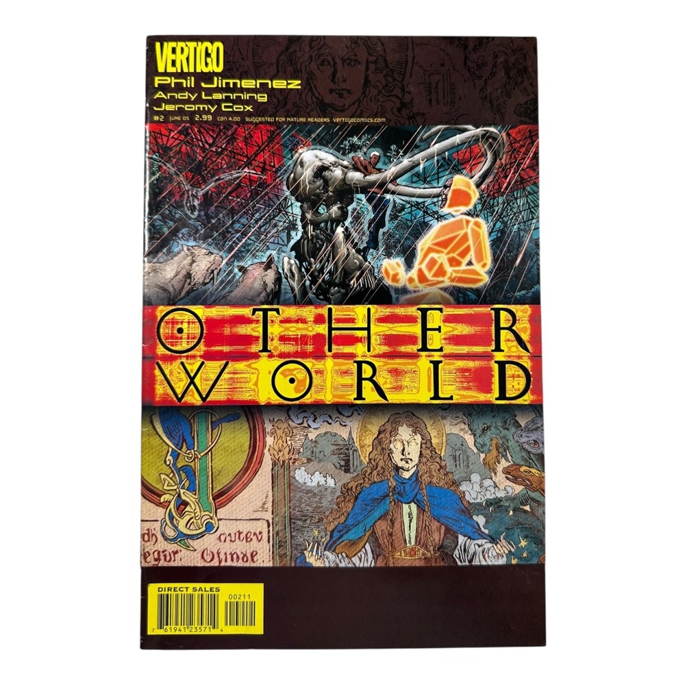 Vertigo Otherworld #2 Comic Book Phil Jimenez Andy Lanning Jeromy Cox‎